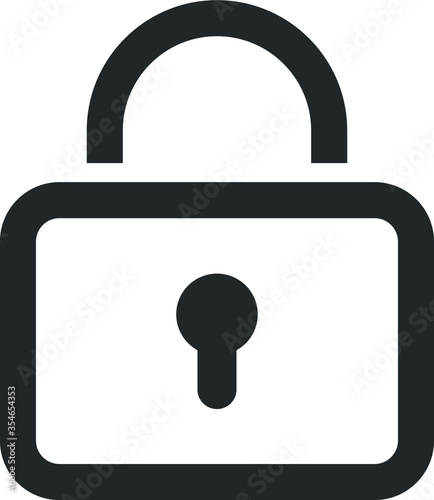 vector lock icon