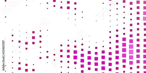 Dark Pink vector layout with lines, rectangles. Rectangles with colorful gradient on abstract background. Pattern for websites, landing pages.