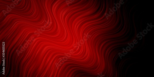 Dark Red vector background with bows. Illustration in abstract style with gradient curved. Pattern for websites, landing pages.