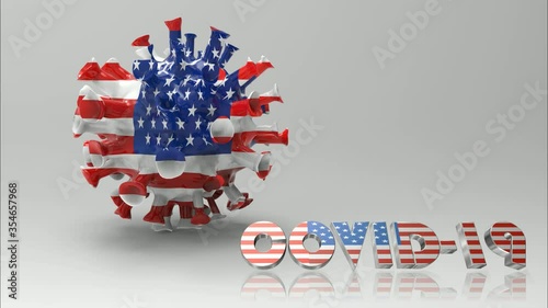 Covid19, CoronaVirus, Estados Unidos Videos Texto