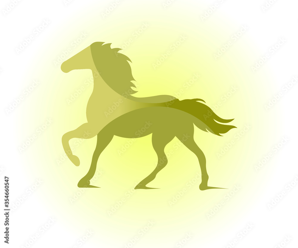 horse silhouette vector illustration horse silhouette vector illustration