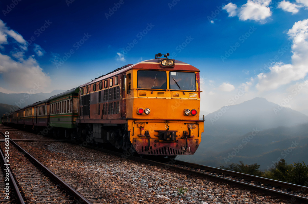 train on the railway train on the railway