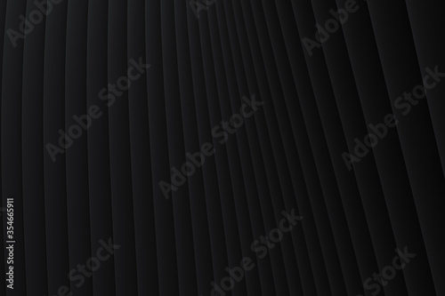 Abstract wall wave architecture black background , Black background for presentation, portfolio, website