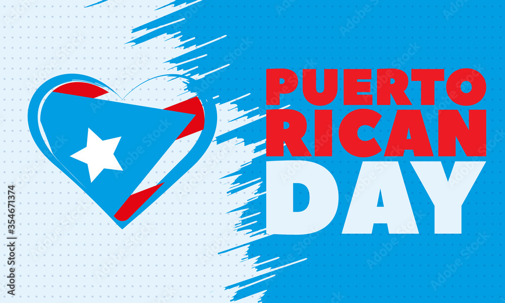 Puerto Rican Day. National Puerto Rican Day Parade takes place annually