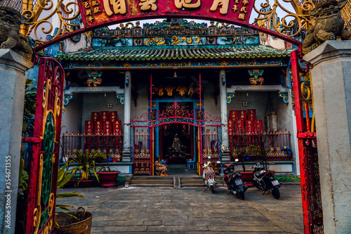 Thien Hau Temple (Hoi quan Quang Trieu pagoda) - One of Vietnamese Chinese temple at Ho Chi Minh City (Saigon), Vietnam