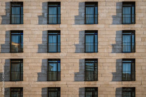 Shadows of modern balconies © Visual Motiv