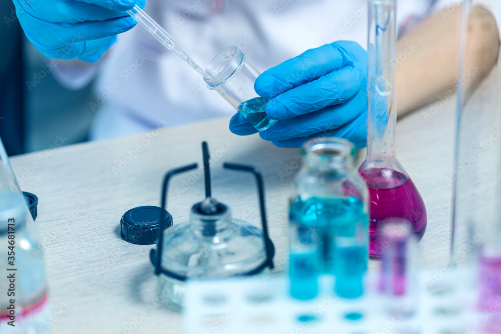 Image in the laboratory. Image in the laboratory.