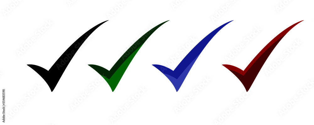 vector illustration of a red black blue green arrow vector illustration of a red black blue green arrow
