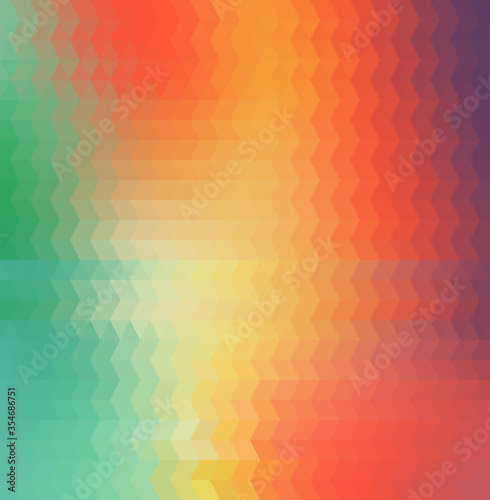 Wallpaper Mural Seamless geometric pattern with triangles. Can be used in textiles, for book design, website background. Torontodigital.ca
