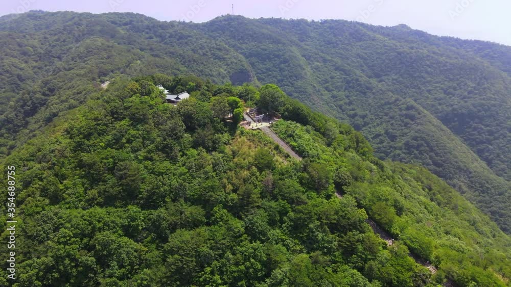 天空の鳥居高屋神社ドローン4K映像 天空の鳥居高屋神社ドローン4K映像