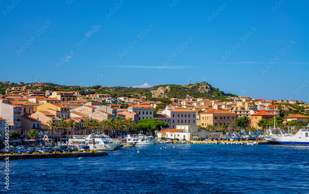 Port of La Maddalena (Olbia-Tempio, Sardinia, Italy).