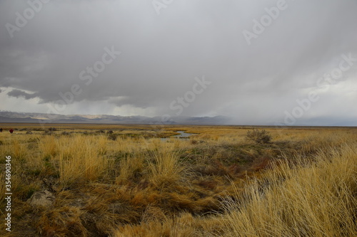 storm clouds over Skull Valley Utah