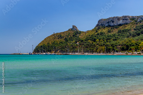 Sella del Diavolo in Cagliari (Sardinia, Italy).