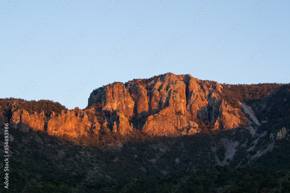 Desert Mountain in the Big Bend National Park
