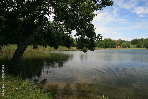 Studziennicze lake, Augustow Primeval Forest, Suwalki Region in Poland