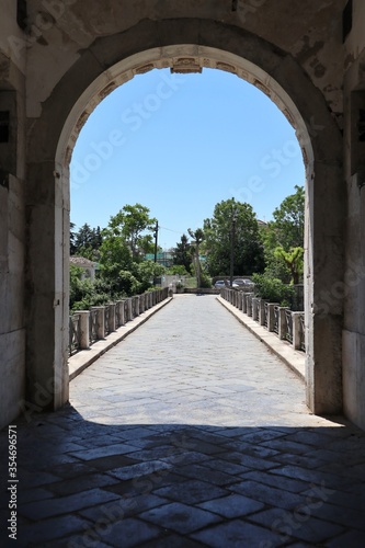 Capua - Ponte sul fossato da Porta Napoli