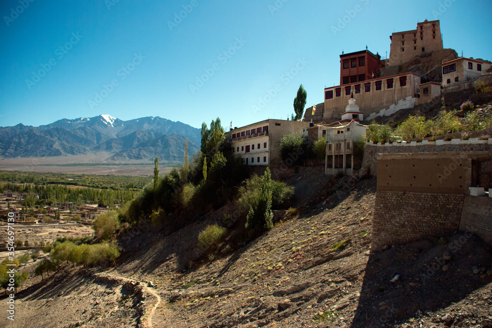 thikshey monastery at ladakh