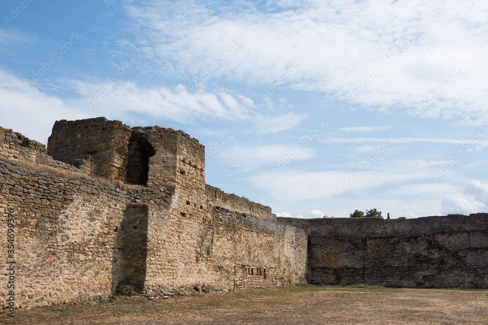 View to Akkerman fortress which is on the bank of the Dniester estuary, in Odessa region.