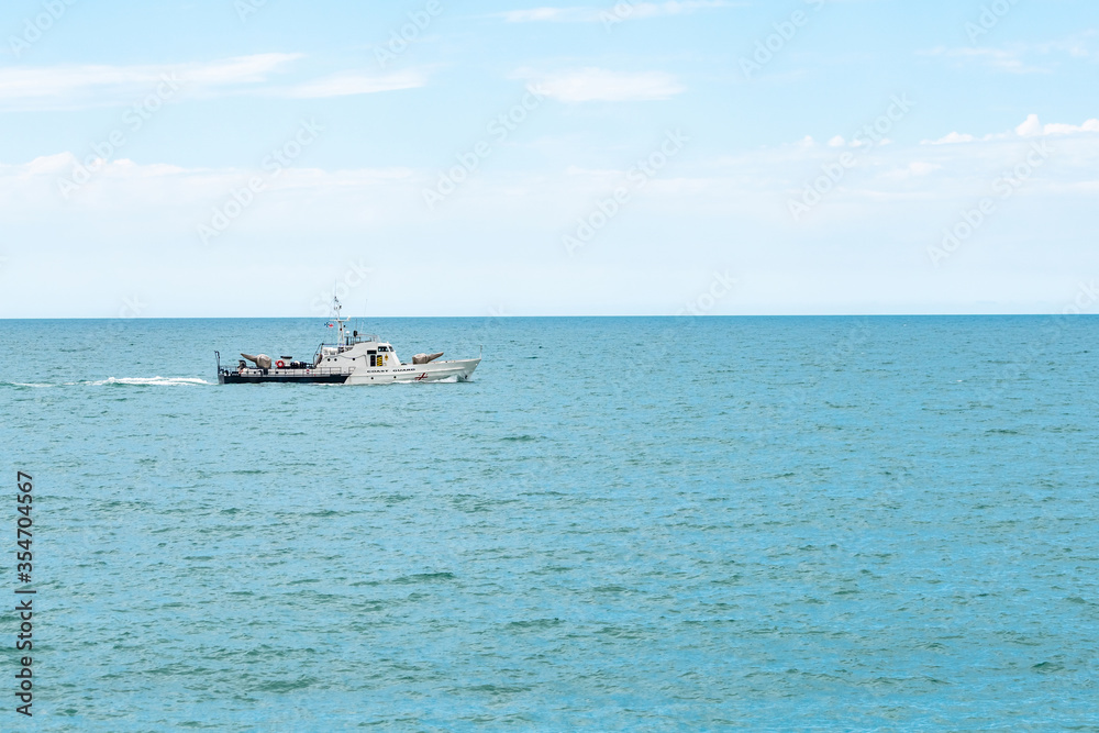 Boat of the Georgian Coast Guard, Black Sea