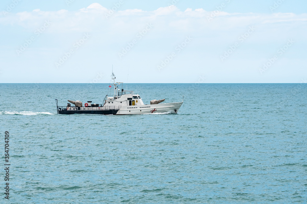 Boat of the Georgian Coast Guard, Black Sea Boat of the Georgian Coast Guard, Black Sea
