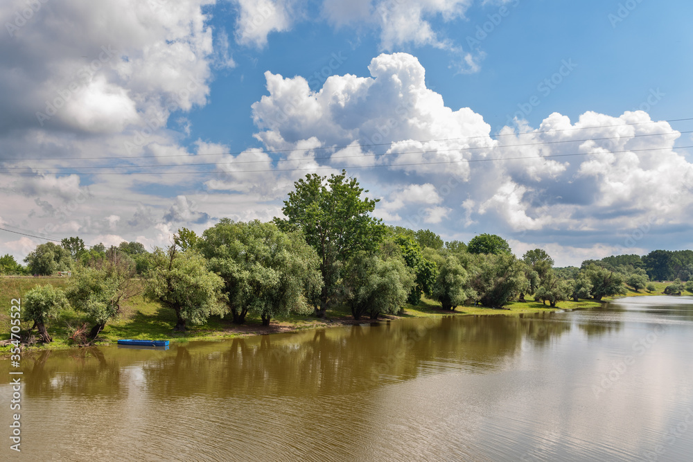 The Nadela or Nadel (Serbian: Nadel) is a system of canals and rivers in northern Serbia, left tributary to the Danube in the Banat region of the Vojvodina province. The Nadela or Nadel (Serbian: Nadel) is a system of canals and rivers in northern Serbia, left tributary to the Danube in the Banat region of the Vojvodina province.
