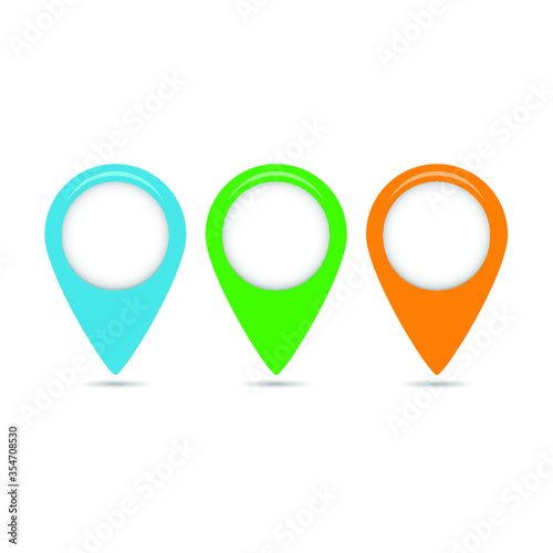 Free Download Location icon vector. Pin sign Isolated on white background. Navigation map, gps, direction, place, compass, contact, search concept. Flat style for graphic design, logo, Web, UI, mobile upp, EPS10. - GFXLoad