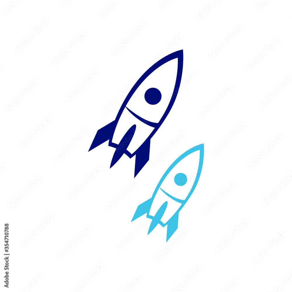 Fototapeta premium rocket space technology