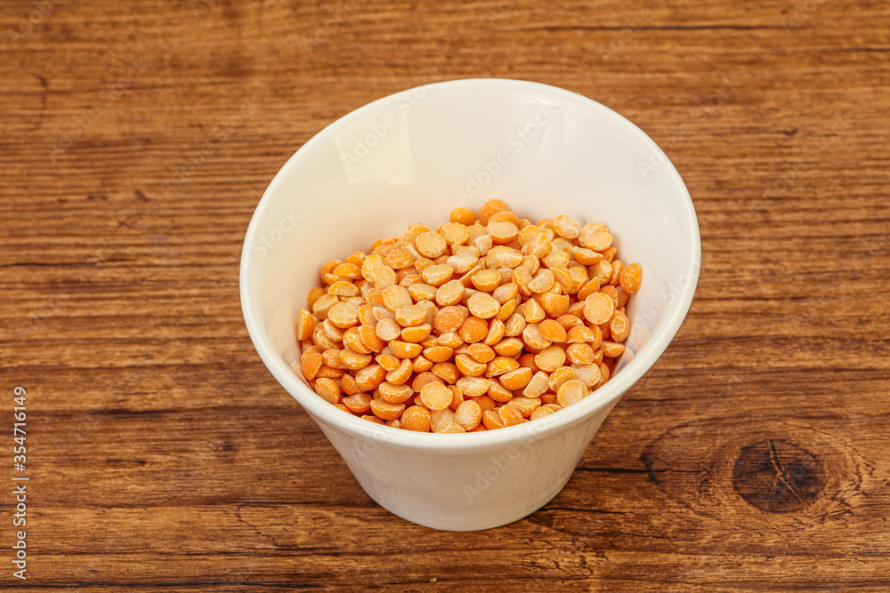 Dry peas for cooking
