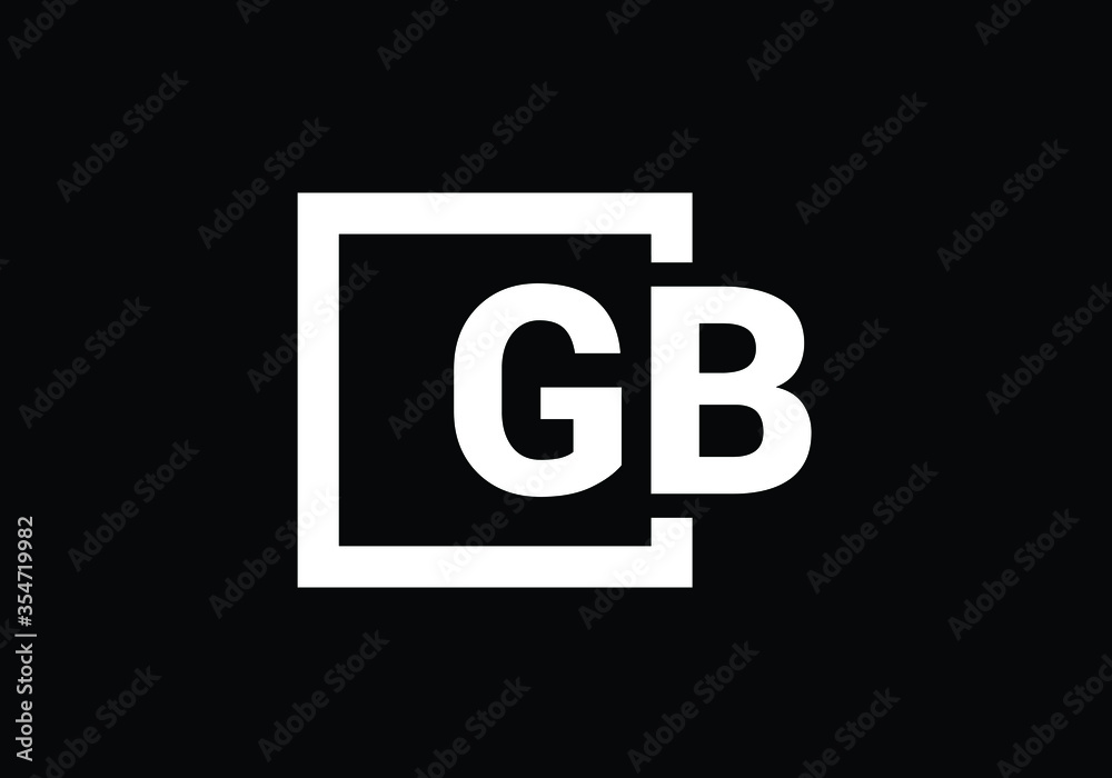 Initial Monogram Letter GB Logo Design Vector Template. GB Letter Logo Design
Initial Monogram Letter GB Logo Design Vector Template. GB Letter Logo Design