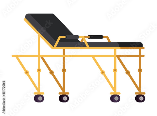 Isolated stretcher icon vector design