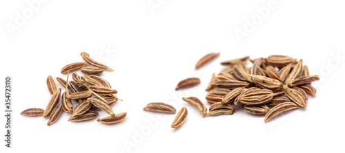 Caraway isolated on white background. photo