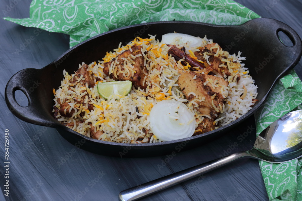 Meatless Biryani made of Jackfruit or Kathal, a delicacy for the vegetarian Meatless Biryani made of Jackfruit or Kathal, a delicacy for the vegetarian