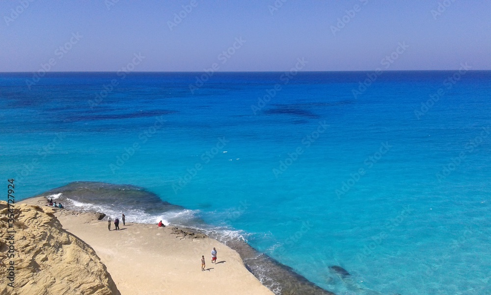 Fototapeta premium sea and beach at egypt
