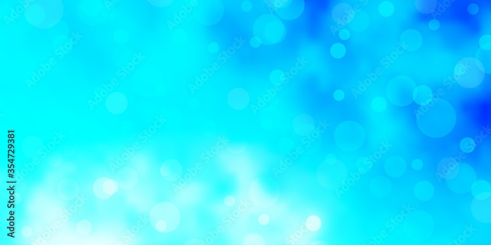Light BLUE vector backdrop with dots. Abstract illustration with colorful spots in nature style. New template for a brand book. Light BLUE vector backdrop with dots. Abstract illustration with colorful spots in nature style. New template for a brand book.