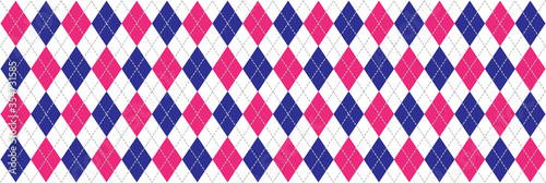 Navy Blue and Bright Pink A...