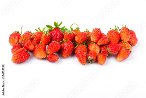 sweet strawberries. strawberries close-up. 