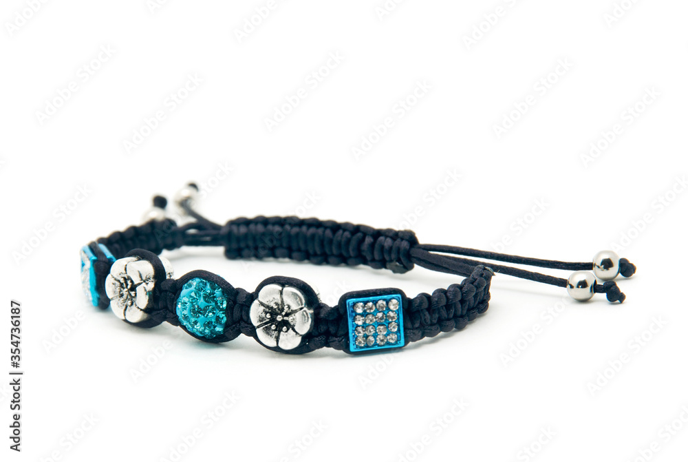 bracelet on the white background. bracelet on the white background.