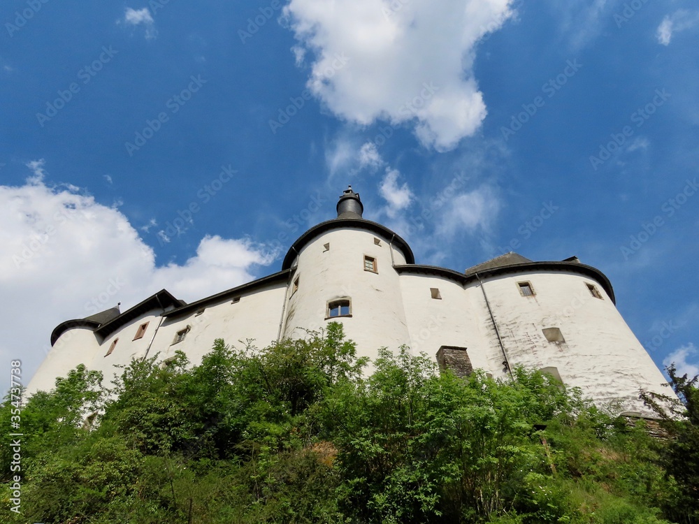 Clervaux castle in Luxembourg