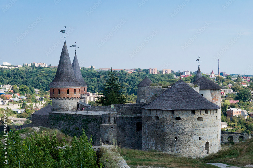 Ukrainian castle - Kamianets Podilskyy