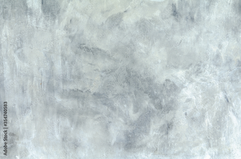 Naklejka premium Art Empty of the beautiful gray Polished old concrete or cement wall, surface or texture with cracks for design background