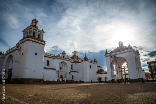 Basilica de Nuestra Señora de Copacabana en Bolivia