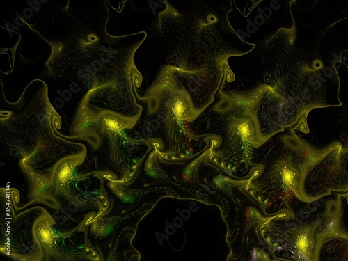 Imaginatory fractal background Image