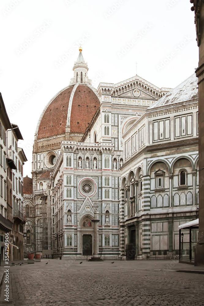 Cathedral of Santa Maria del Fiore (Saint Mary of the Flower). Florence. Italy.