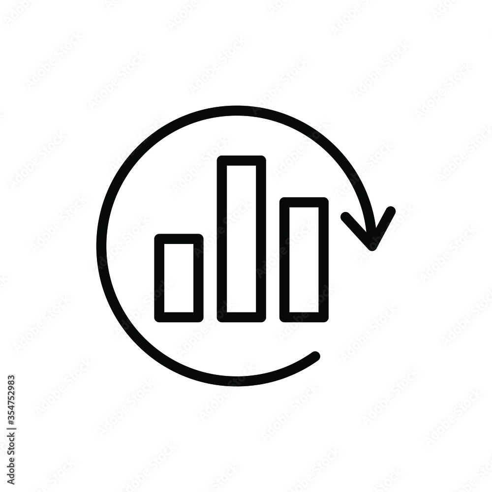 Data Analysis Icon Vector Illustration Logo Template Data Analysis Icon Vector Illustration Logo Template