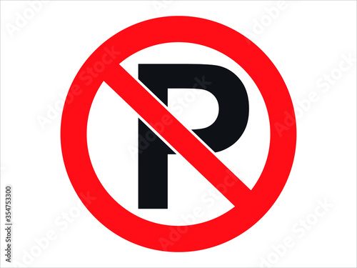 traffic parking ban sign