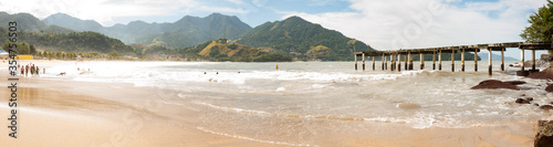 Mangaratiba beach. Angra dos Reis, Rio de Janeiro, panoramic