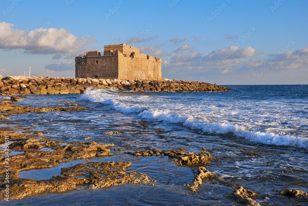 Pafos port Castle, also known as 