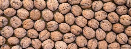 walnuts background  nuts texture