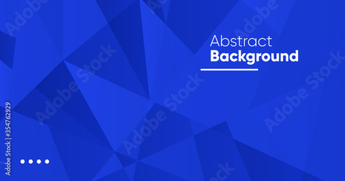 aesthetic background blue low poly