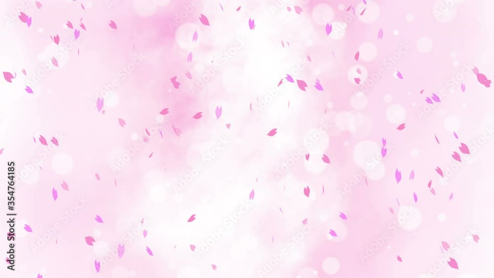Colorful bright petals swinging in spring background with sun flares. Beautiful nature scene. Illustration cherry blossom petals. Abstract spring graphic. Loop animation. Colorful bright petals swinging in spring background with sun flares. Beautiful nature scene. Illustration cherry blossom petals. Abstract spring graphic. Loop animation.